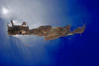 Girit'te 7,7 Mw ile 8,3 Mw arasında bir deprem meydana geldi.